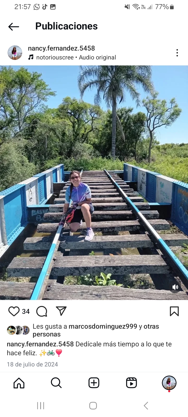 imagen participante carrera