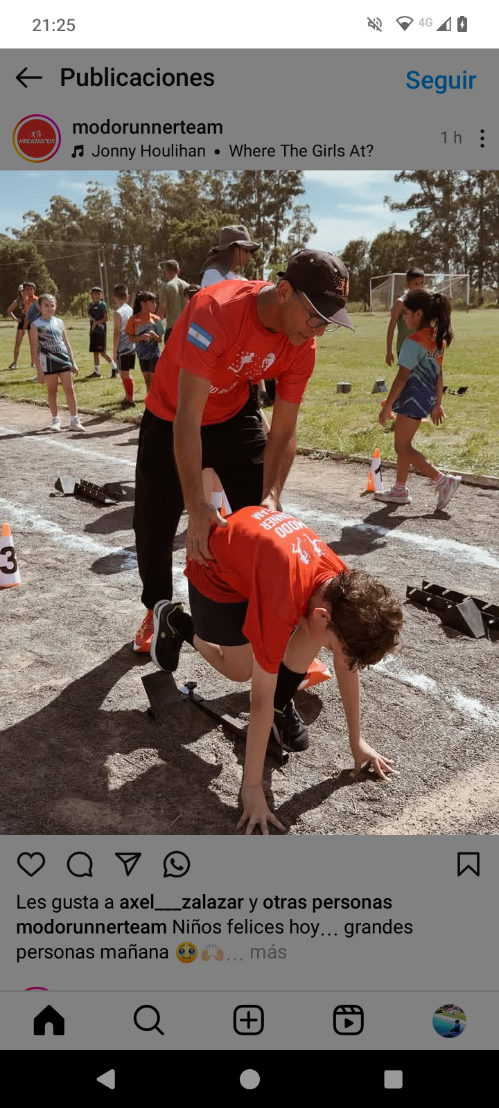 imagen participante carrera