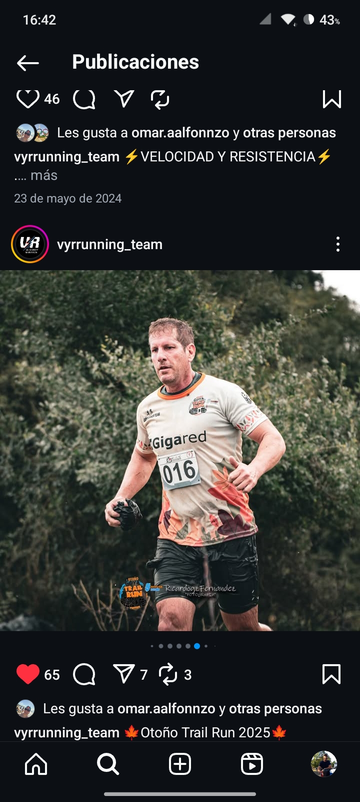 imagen participante carrera