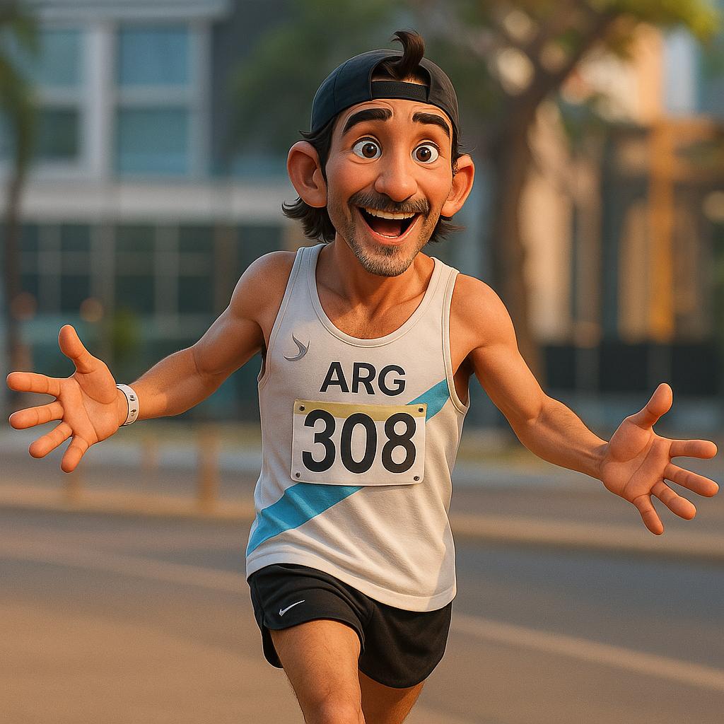 imagen participante carrera