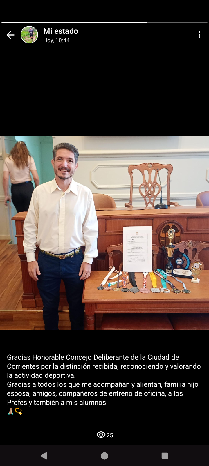 imagen participante carrera