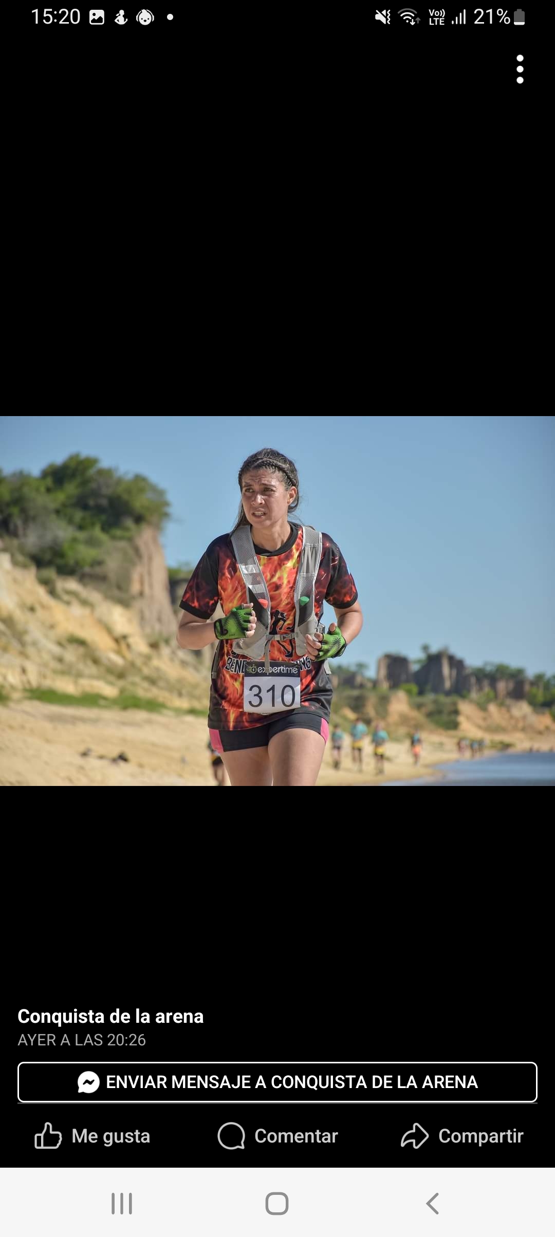 imagen participante carrera