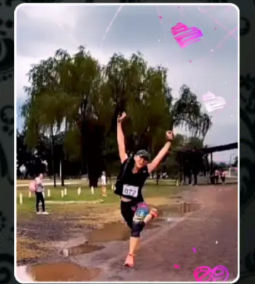 imagen participante carrera