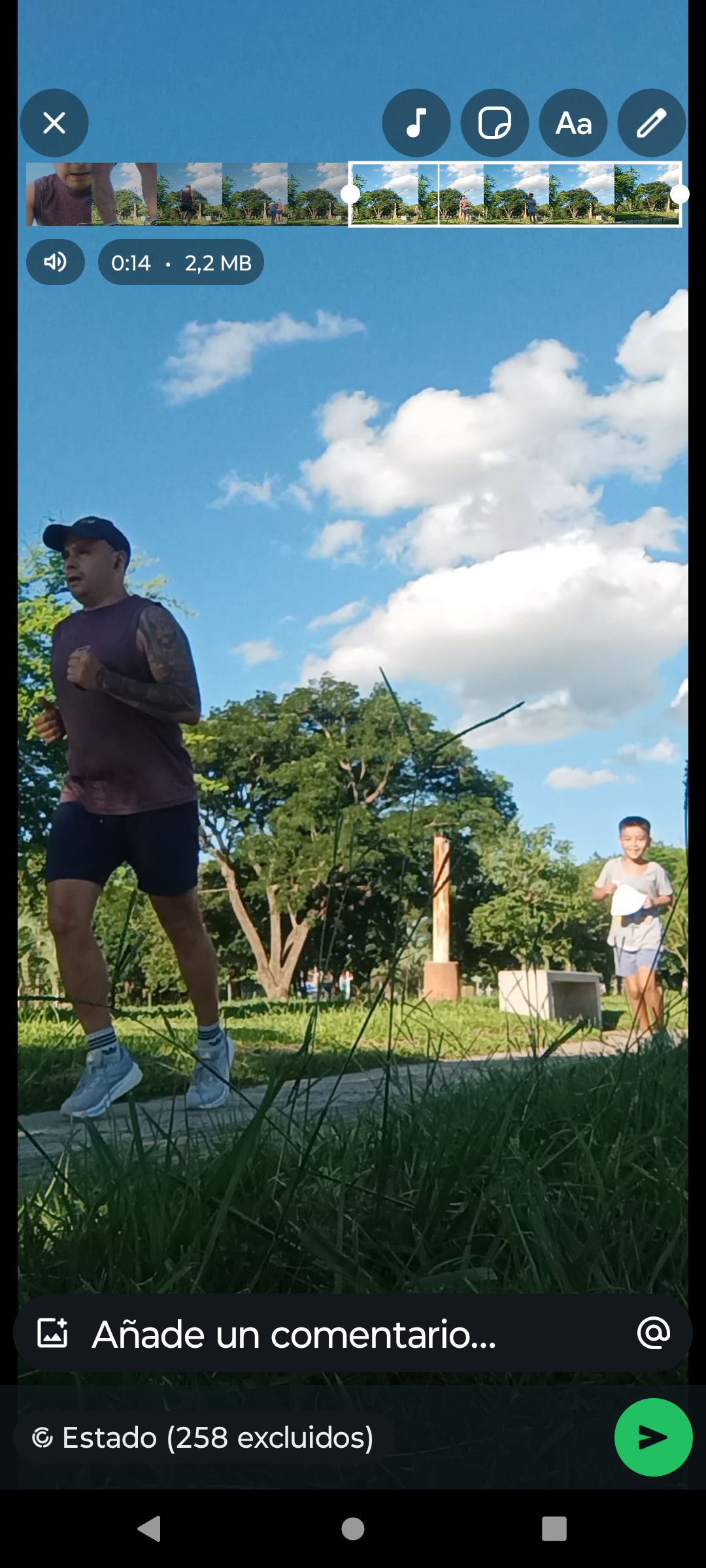 imagen participante carrera