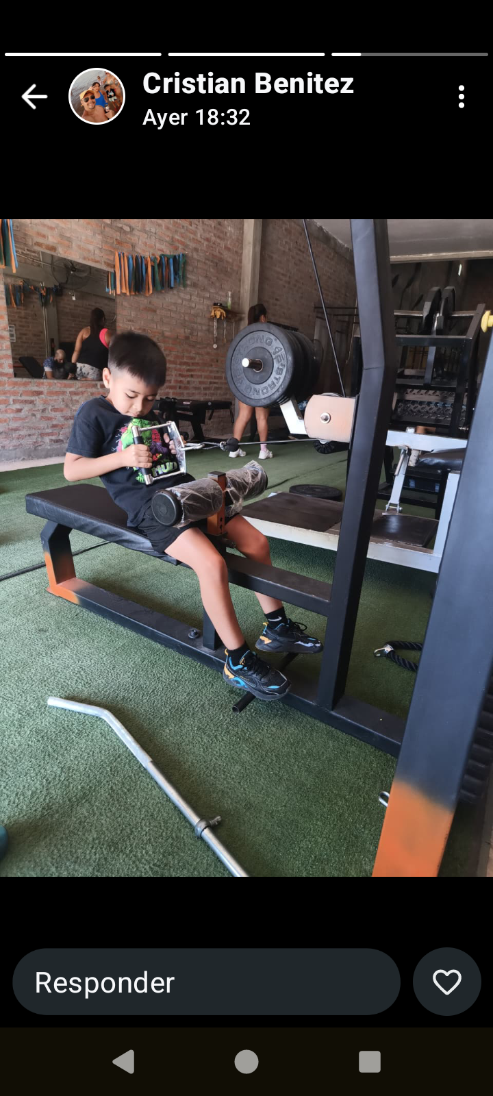 imagen participante carrera