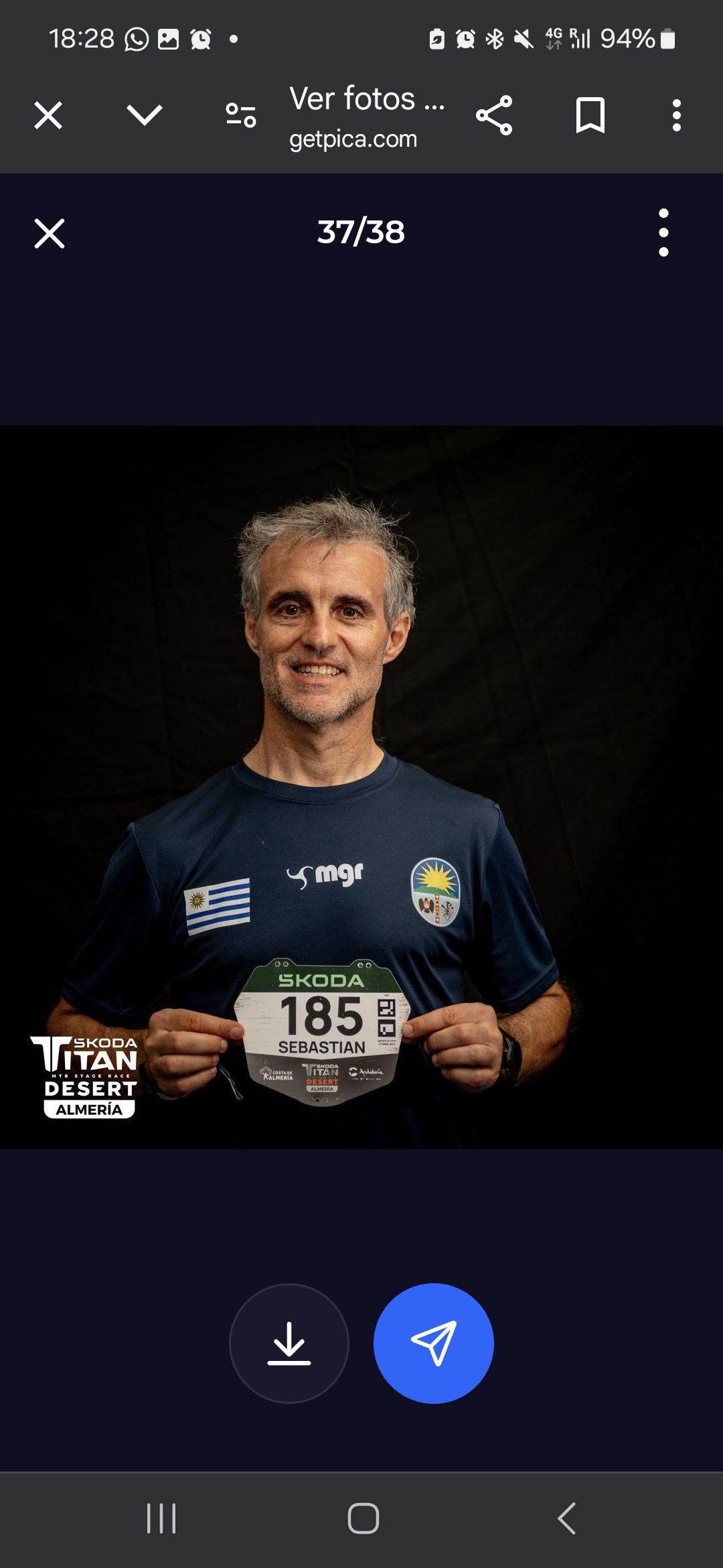 imagen participante carrera