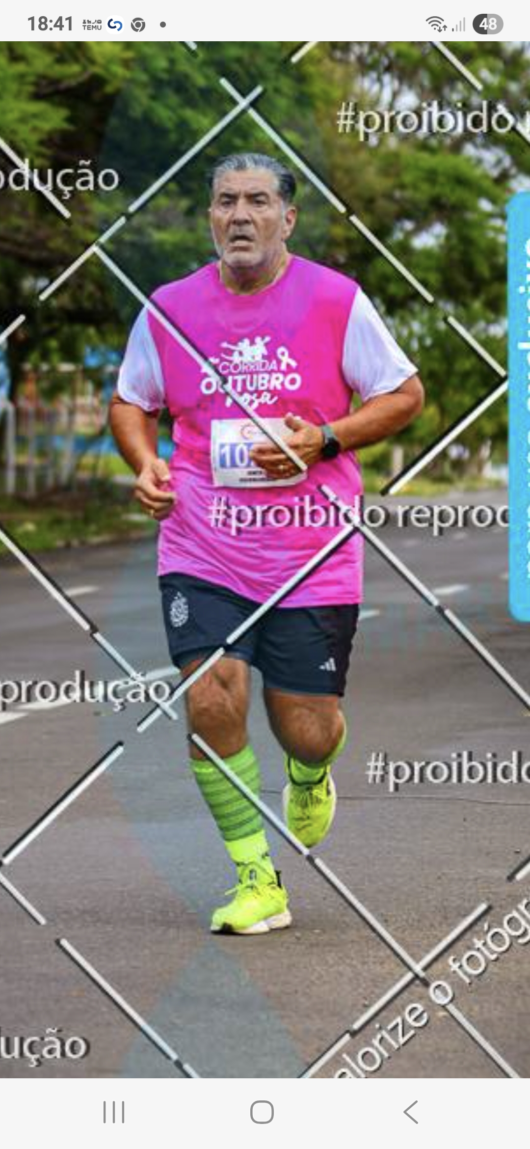 imagen participante carrera