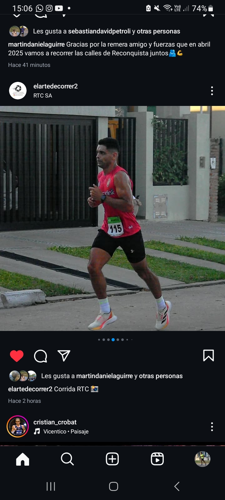 imagen participante carrera