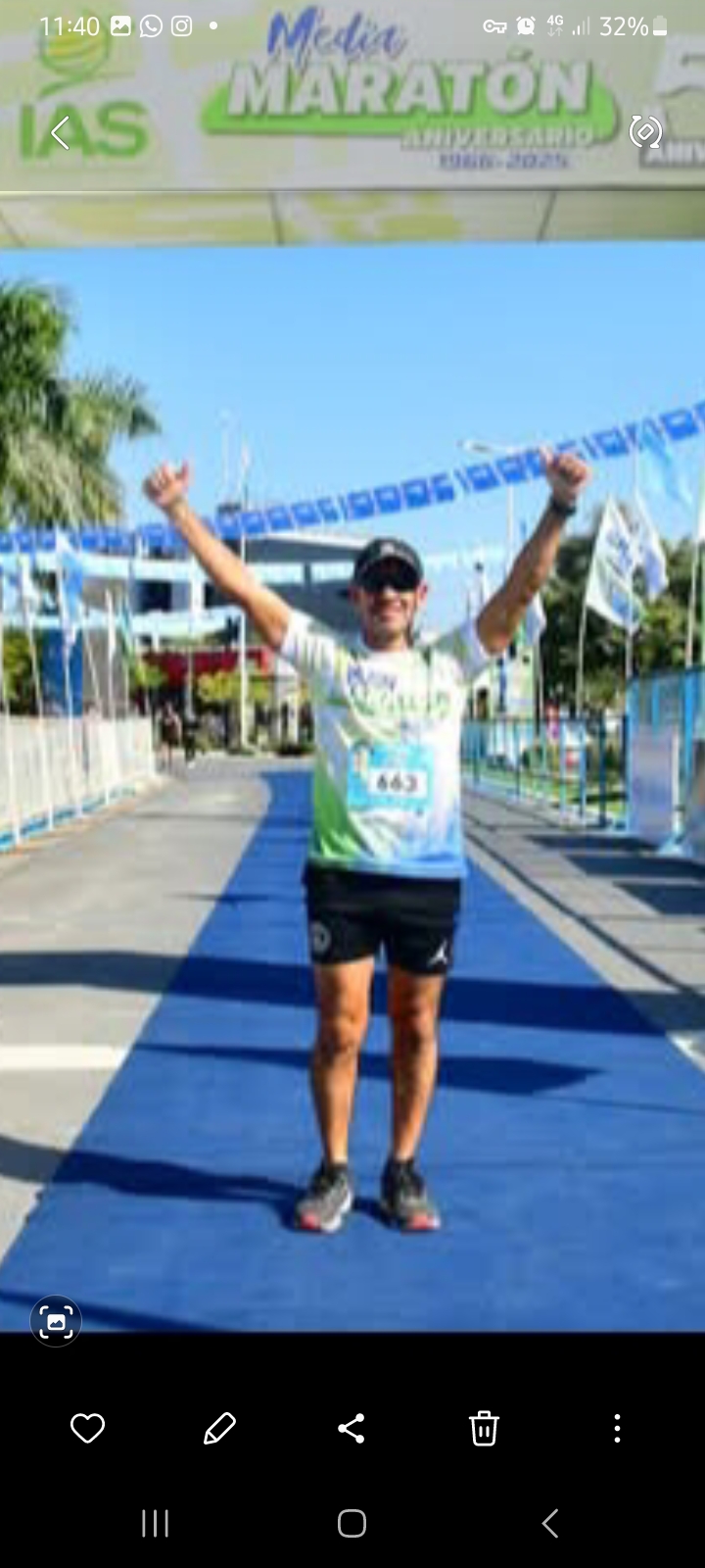 imagen participante carrera