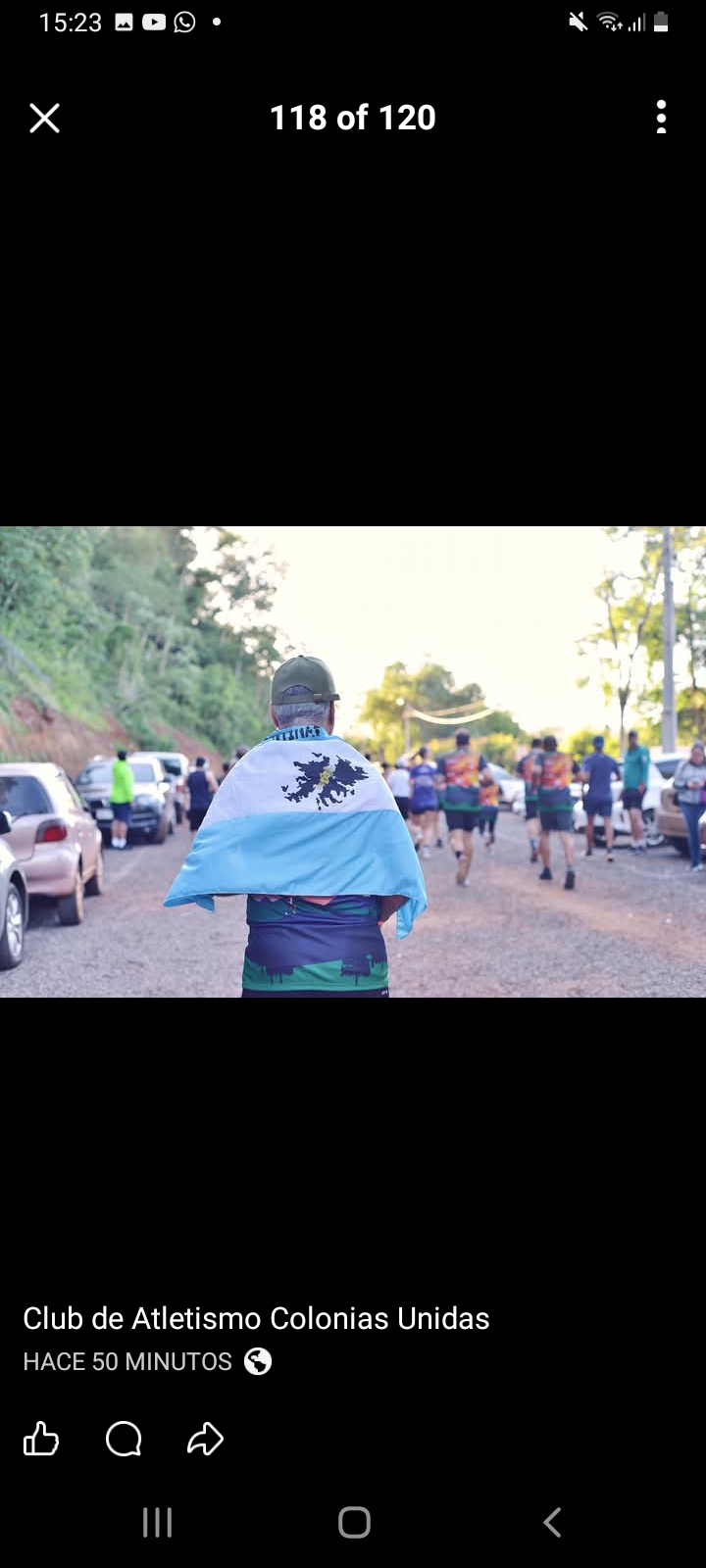 imagen participante carrera