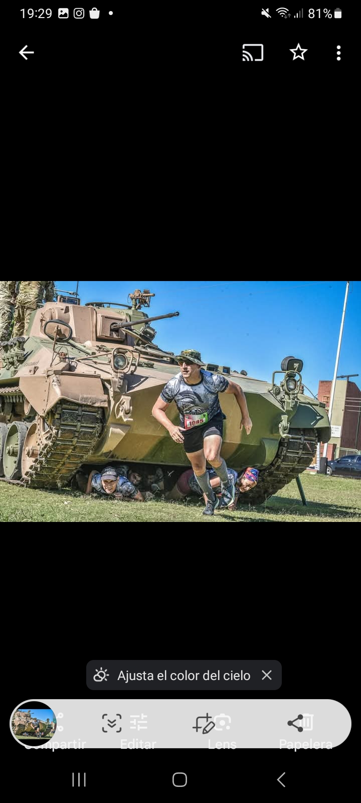 imagen participante carrera