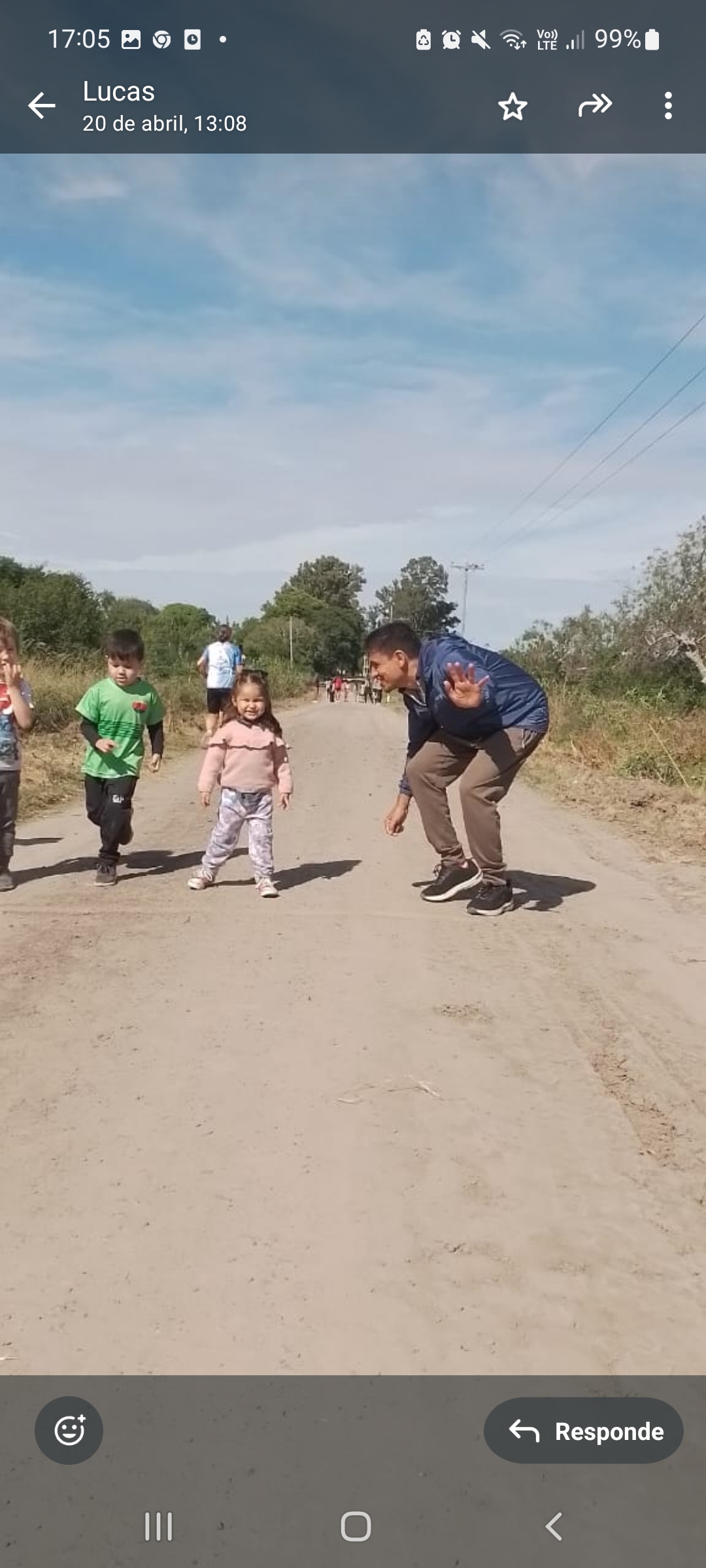 imagen participante carrera