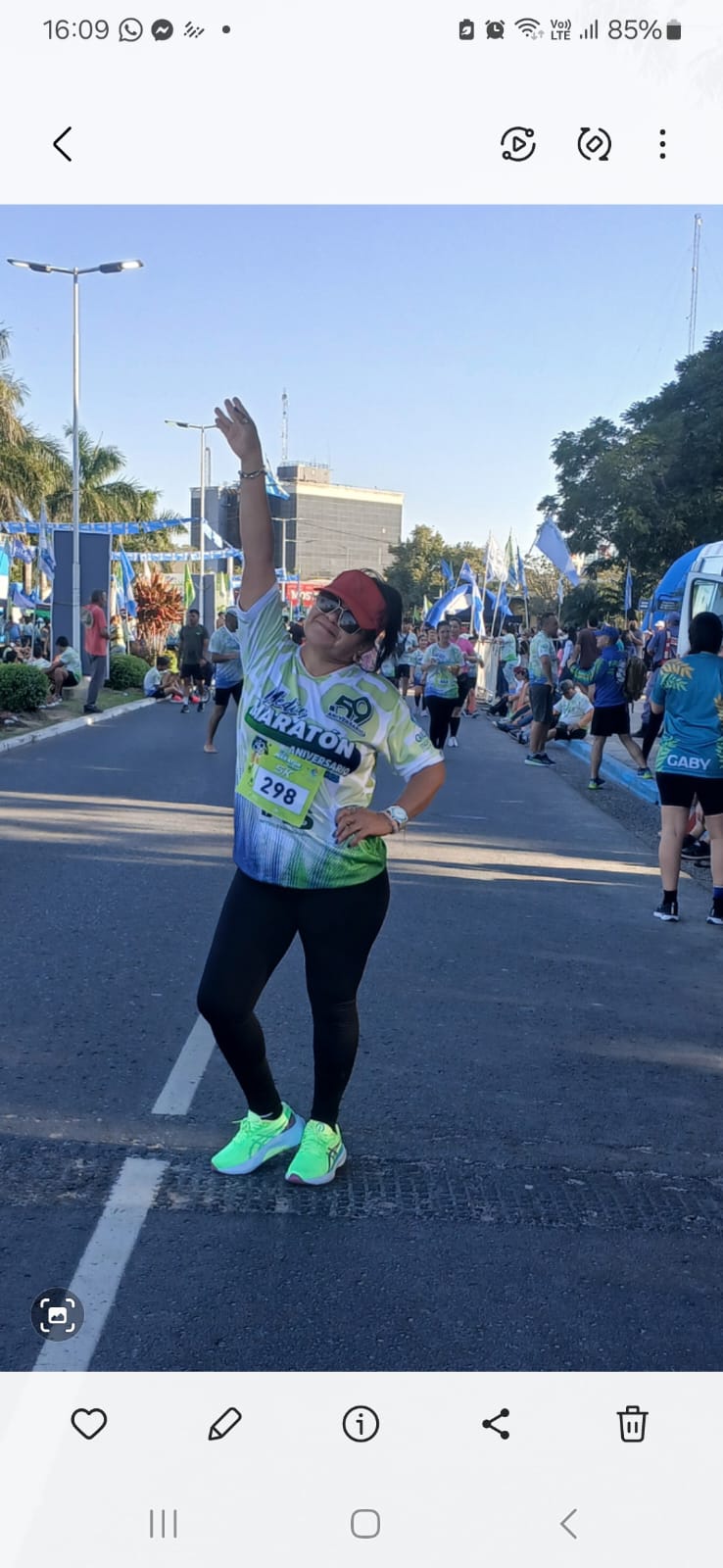 imagen participante carrera