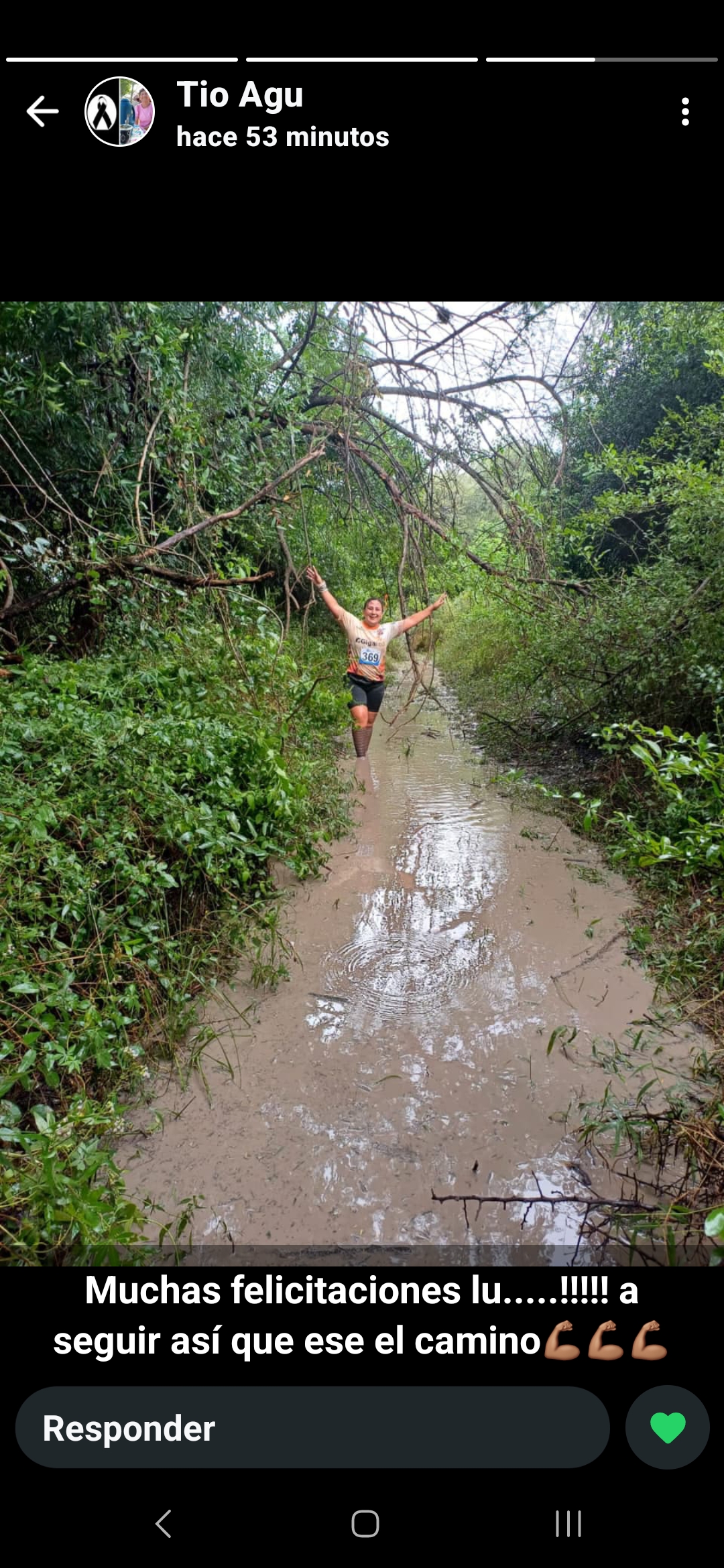 imagen participante carrera